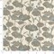 Blue Grey Stain Resistant Performance Floral Leaves Botanical Print Upholstery Fabric by The Yard - SKU: Lenox Storm